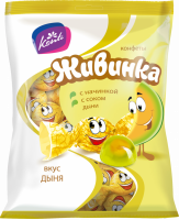 Конфеты KONTI Живинка вкус дыни, 250г