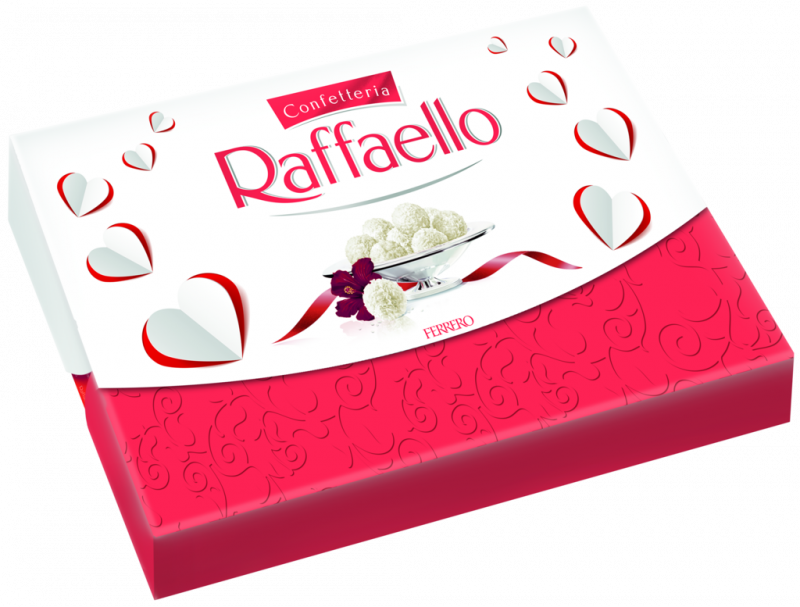 Конфеты RAFFAELLO с цельным миндальным орехом в кокосовой обсыпке, 90г Конфеты RAFFAELLO с цельным миндальным орехом в кокосовой обсыпке, 90г