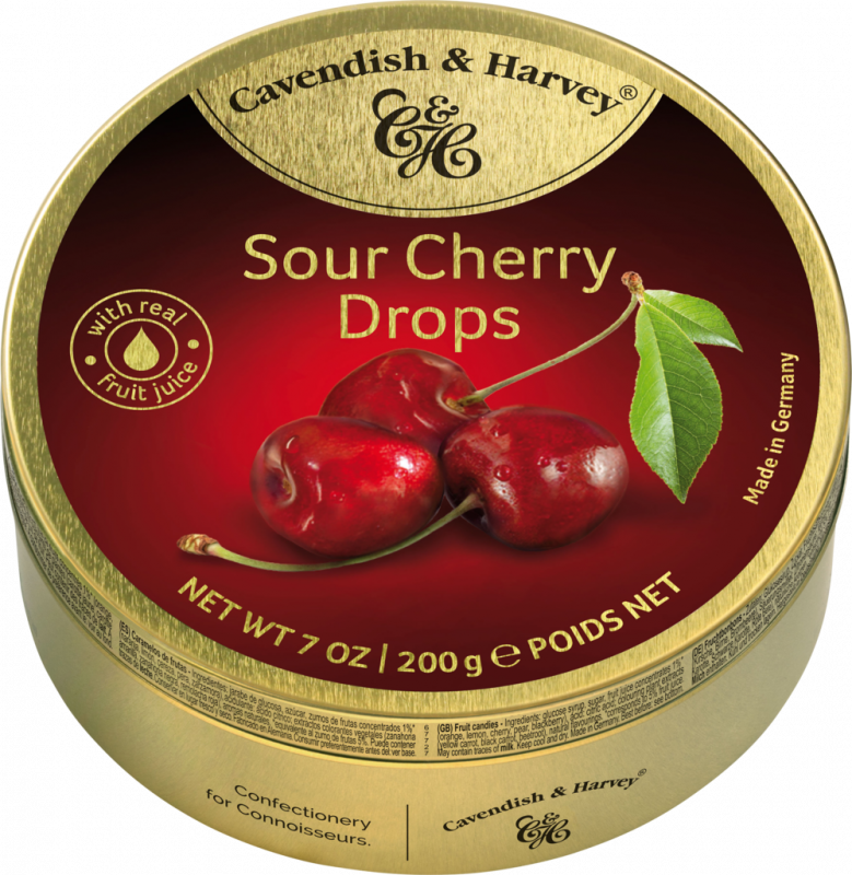 Леденцы CAVENDISH&HARVEY со вкусом вишни, 200г Леденцы CAVENDISH&HARVEY со вкусом вишни, 200г