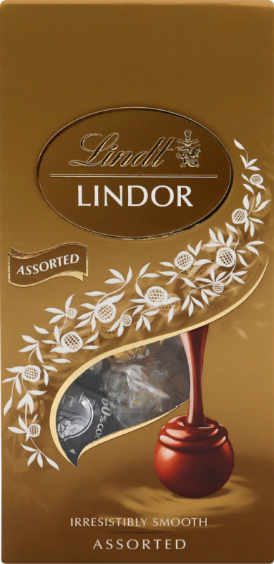 Конфеты LINDT Lindor Сумка ассорти, 100г