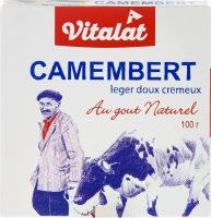 Сыр VITALAT Камамбер 45%, без змж, 100г