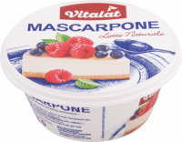 Сыр VITALAT Маскарпоне 80%, без змж, 250г