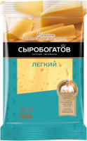Сыр СЫРОБОГАТОВ Легкий 25%, без змж, 200г