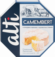 Сыр ALTI Camembert 50%, без змж, 125г