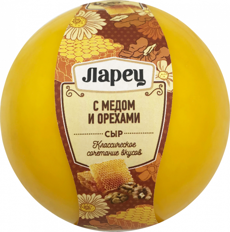 Сыр ЛАРЕЦ c медом и орехами 50%, без змж, весовой Сыр ЛАРЕЦ c медом и орехами 50%, без змж, весовой