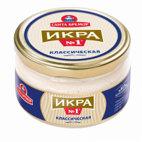 Икра мойвы деликатесная САНТА БРЕМОР Икра №1, классическая, 180г