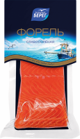 Форель слабосоленая БАЛТИЙСКИЙ БЕРЕГ филе-кусок с кожей, 200г