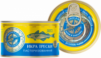 Икра трески СДЕЛАНО В МОРЕ, 220г