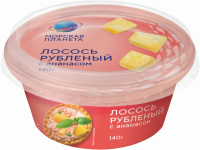 Лосось МОРСКАЯ ПЛАНЕТА подкопченный рубленый, с ананасом, 140г