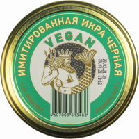 Икра черная VEGAN имитированная (из морских водорослей) пастеризованная, 100г