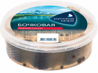 Сельдь пряного посола РУССКОЕ МОРЕ жирная, кусочки, 400г