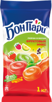 Карамель леденцовая БОН ПАРИ Фруктовый микс, 1кг