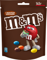 Драже M&M'S Шоколад, 145г