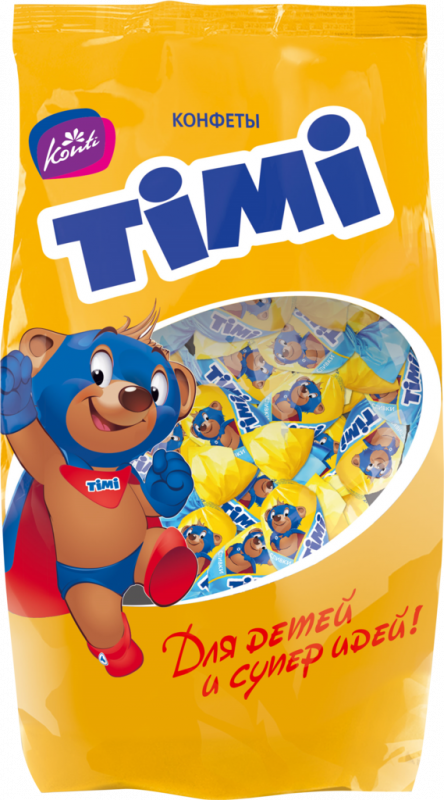 Конфеты KONTI Тими сливки, весовые Конфеты KONTI Тими сливки, весовые