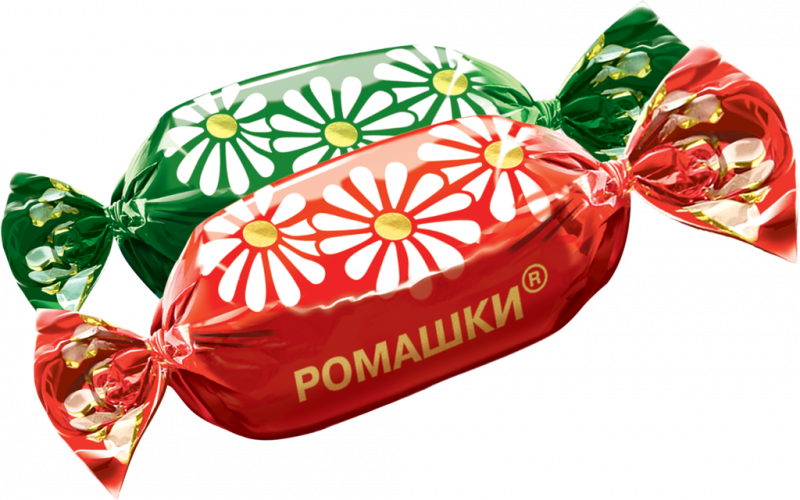 Конфеты КРАСНЫЙ ОКТЯБРЬ Ромашки, весовые Конфеты КРАСНЫЙ ОКТЯБРЬ Ромашки, весовые