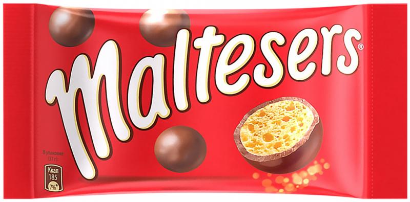Драже MALTESERS Хрустящие шарики, покрытые молочным шоколадом, 37г