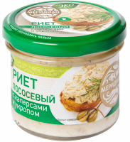 Риет МЕРИДИАН из лосося с каперсами и укропом ЭКО, 100г