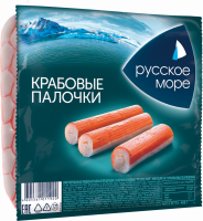 Крабовые палочки РУССКОЕ МОРЕ, 400г