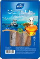 Сельдь БАЛТИЙСКИЙ БЕРЕГ По-царски, филе в масле, 400г