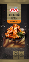 Крабовое мясо VICI Снежный краб с соусом унаги, 220г