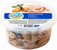 Морской микс МЕРИДИАН в масле, 430г