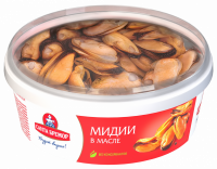 Мидии чилийские САНТА БРЕМОР Классик, мясо в растительном масле, 300г