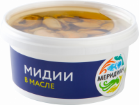 Мидии МЕРИДИАН в масле, 430г