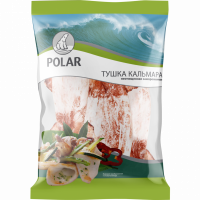 Кальмар замороженный POLAR неочищенный, тушка, 500г