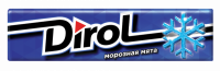 Жевательная резинка DIROL Морозная мята, 13,6г