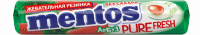 Жевательная резинка MENTOS Pure fresh со вкусом арбуза, 15,5г