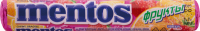 Драже жевательное MENTOS ассорти фруктовых вкусов, 37г