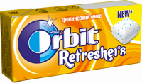 Жевательная резинка ORBIT Refreshers Тропик, 16г