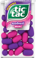 Драже TIC TAC Ягодный микс (малина, голубика), 16г
