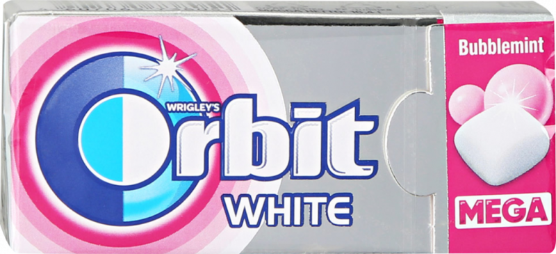 Жевательная резинка ORBIT Мега Баблминт, 16,4г Жевательная резинка ORBIT Мега Баблминт, 16,4г