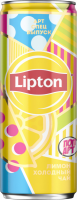 Напиток LIPTON Холодный чай со вкусом лимона негазированный, 0.25л
