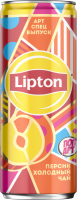 Напиток LIPTON Холодный чай со вкусом персика, 0.25л
