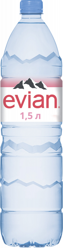 Вода минеральная EVIAN природная столовая негазированная, 1.5л Вода минеральная EVIAN природная столовая негазированная, 1.5л