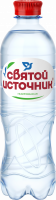 Вода питьевая СВЯТОЙ ИСТОЧНИК газированная, 0.5л