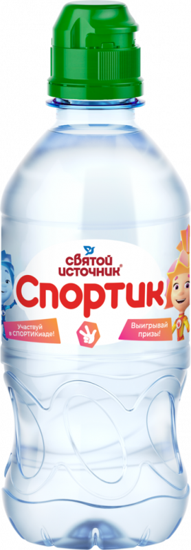 Вода питьевая детская СВЯТОЙ ИСТОЧНИК Спортик негазированная, 0.33л Вода питьевая детская СВЯТОЙ ИСТОЧНИК Спортик негазированная, 0.33л