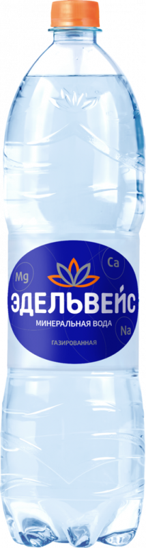 Вода минеральная ЭДЕЛЬВЕЙС лечебно-столовая газированная, 1.5л Вода минеральная ЭДЕЛЬВЕЙС лечебно-столовая газированная, 1.5л