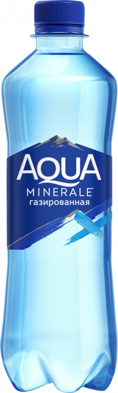 Вода питьевая AQUA MINERALE газированная вода, 0.5л Вода питьевая AQUA MINERALE газированная вода, 0.5л