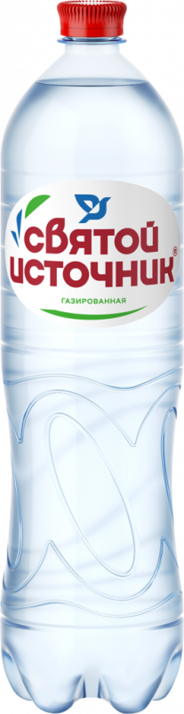 Вода питьевая СВЯТОЙ ИСТОЧНИК газированная, 1.5л Вода питьевая СВЯТОЙ ИСТОЧНИК газированная, 1.5л