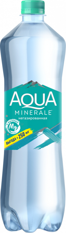 Вода питьевая AQUA MINERALE Plus с магнием негазированная, 1л Вода питьевая AQUA MINERALE Plus с магнием негазированная, 1л