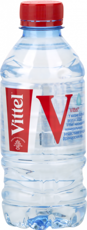 Вода минеральная VITTEL природная столовая негазированная, 0.33л
