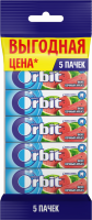 Жевательная резинка ORBIT Сочный арбуз, 13,6г