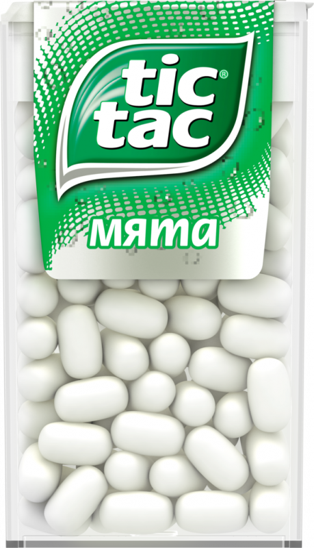 Драже TIC TAC Мята, 49г Драже TIC TAC Мята, 49г