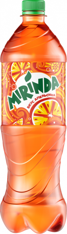 Напиток MIRINDA Refreshing вкус апельсина сильногазированный, 1л Напиток MIRINDA Refreshing вкус апельсина сильногазированный, 1л