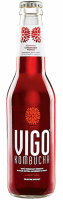 Напиток VIGO KOMBUCHA Acai со вкусом ягод асаи газированный, 0.33л