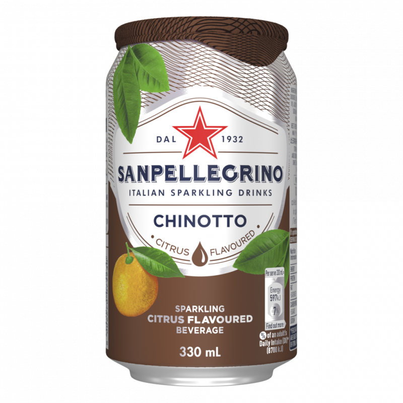 Напиток SANPELLEGRINO с экстрактом померанца среднегазированный, 0.33л Напиток SANPELLEGRINO с экстрактом померанца среднегазированный, 0.33л
