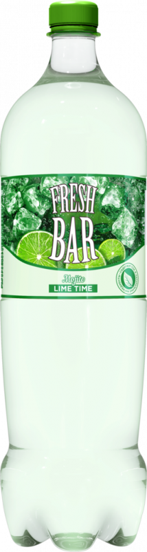 Напиток FRESH BAR Cocktail Mojito сильногазированный, 1.5л Напиток FRESH BAR Cocktail Mojito сильногазированный, 1.5л